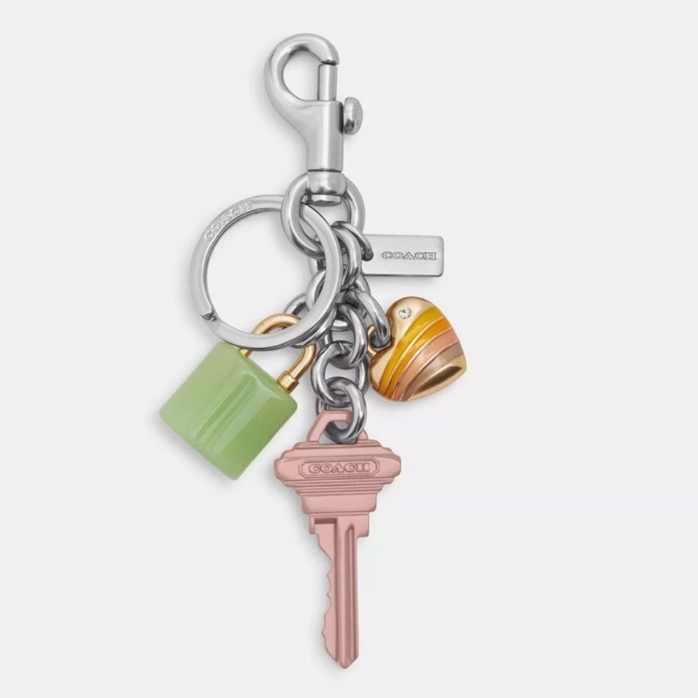 Coach Cluster Keychain
